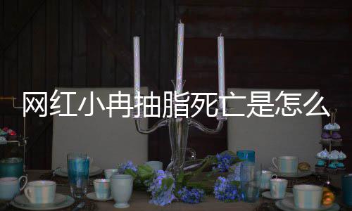 网红顾么回小冉小冉死亡是怎事 手术抽脂抽脂程回全过