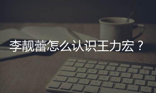 个人资料么认李靓蕾怎力宏李学历靓蕾识王