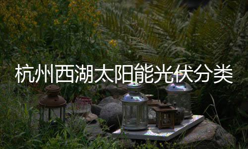 综述类垃西湖太阳圾桶能光定制伏分方案杭州